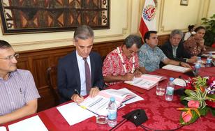 14 octobre - Comité de pilotage du Contrat de projets Etat – Polynésie française 2015-2020