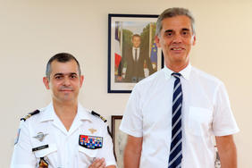 21 août - Entretien avec le Colonel Christophe SORIANO, Chef du Corps du RSMA