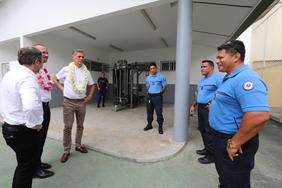22 novembre - Visite du centre de pénitentiaire de Faa'a-Nuutania