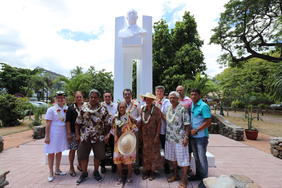25 octobre – Inauguration des plaques commémoratives de la stèle Pouvana’a a OOPA