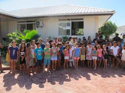 3 juillet - Première visite officielle à RANGIROA de M. Frédéric SAUTRON, Chef de la subdivision administrative des îles Tuamotu-Gambier
