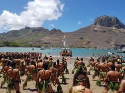  Déplacement du Haut-Commissaire à Nuku Hiva et à Ua Pou à l’occasion du Festival des arts des îles Marquises