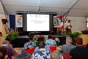 Réunion avec les maires de la Polynésie française