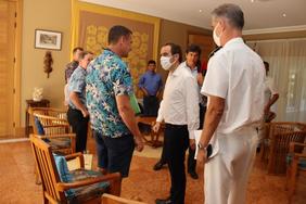 Le ministre des Outre-mer, M. Sébastien LECORNU rencontre les acteurs de l’économie polynésienne