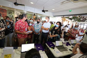 Rencontre avec les services en charge des procédures sanitaires d’accueil des passagers de vols internationaux à l’aéroport de Tahiti