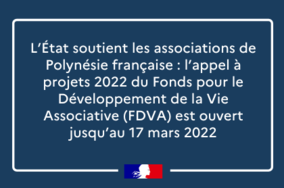 L’Etat soutient les associations de Polynésie française 