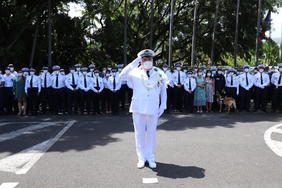 Cérémonie d'installation du premier Directeur Territorial de la Police Nationale en Polynésie française